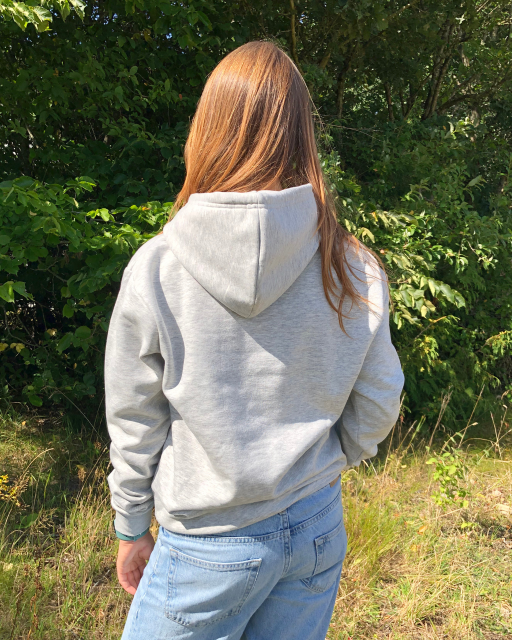 Hoodie Ytag - Heather grey