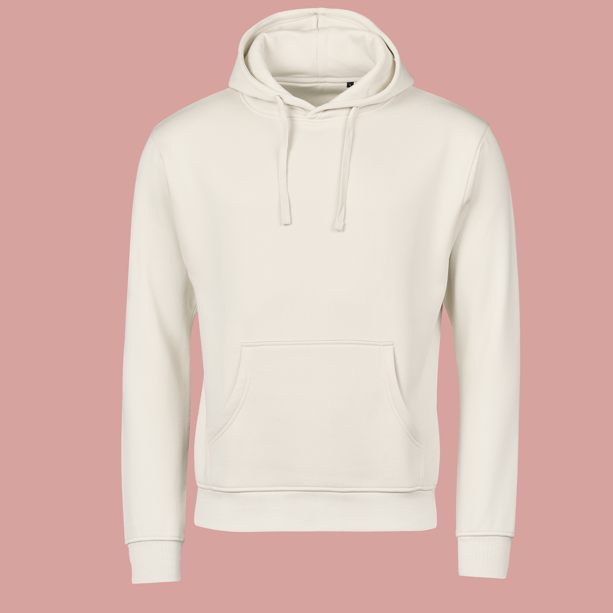 Hoodie Ræv - Lys sand