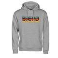 Hoodie Retro - Heather grey