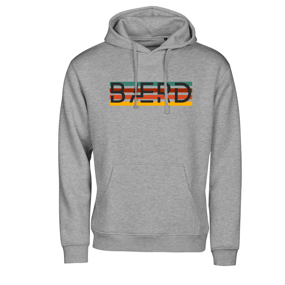 Hoodie Retro - Heather grey